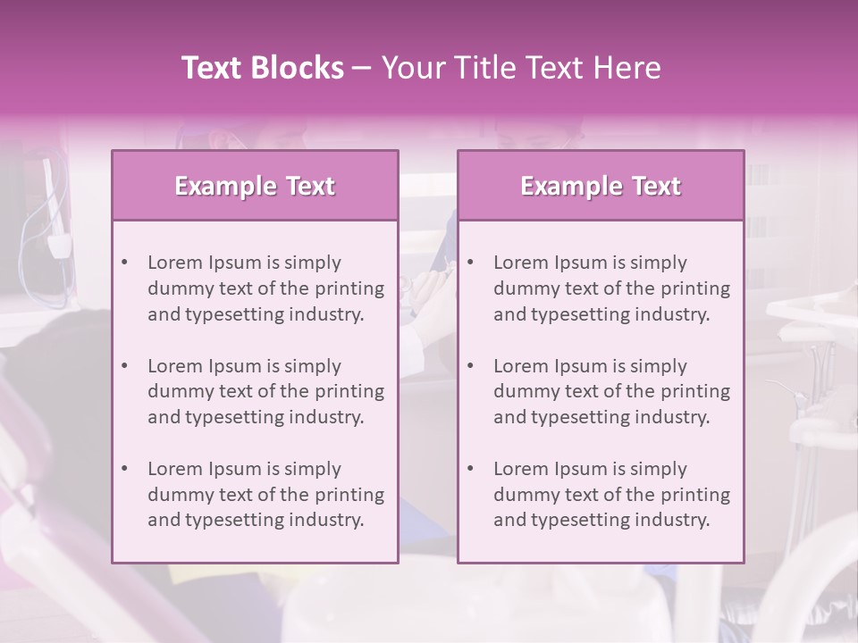Teenager Operation Instruments PowerPoint Template
