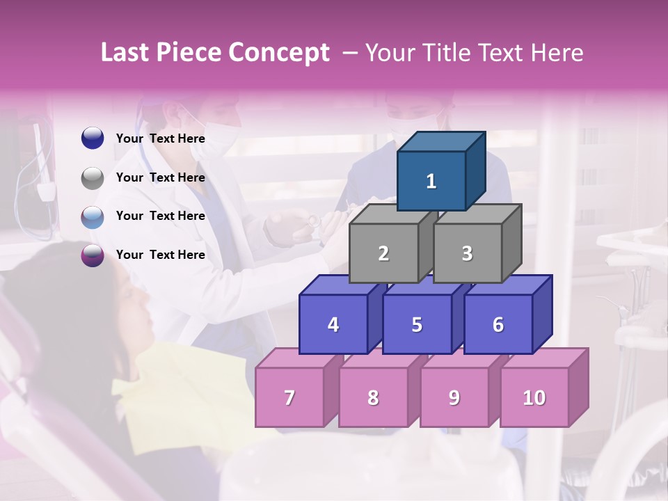 Teenager Operation Instruments PowerPoint Template