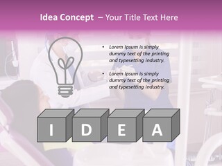 Teenager Operation Instruments PowerPoint Template