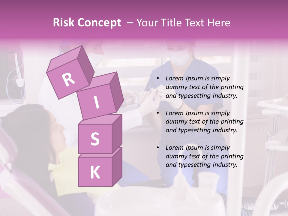 Teenager Operation Instruments PowerPoint Template