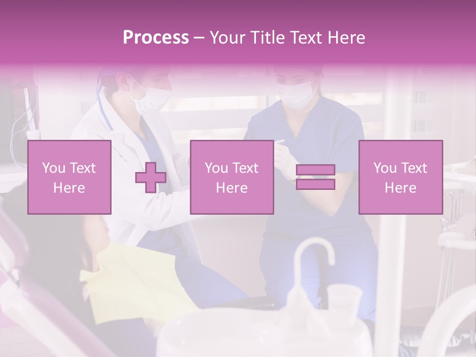 Teenager Operation Instruments PowerPoint Template