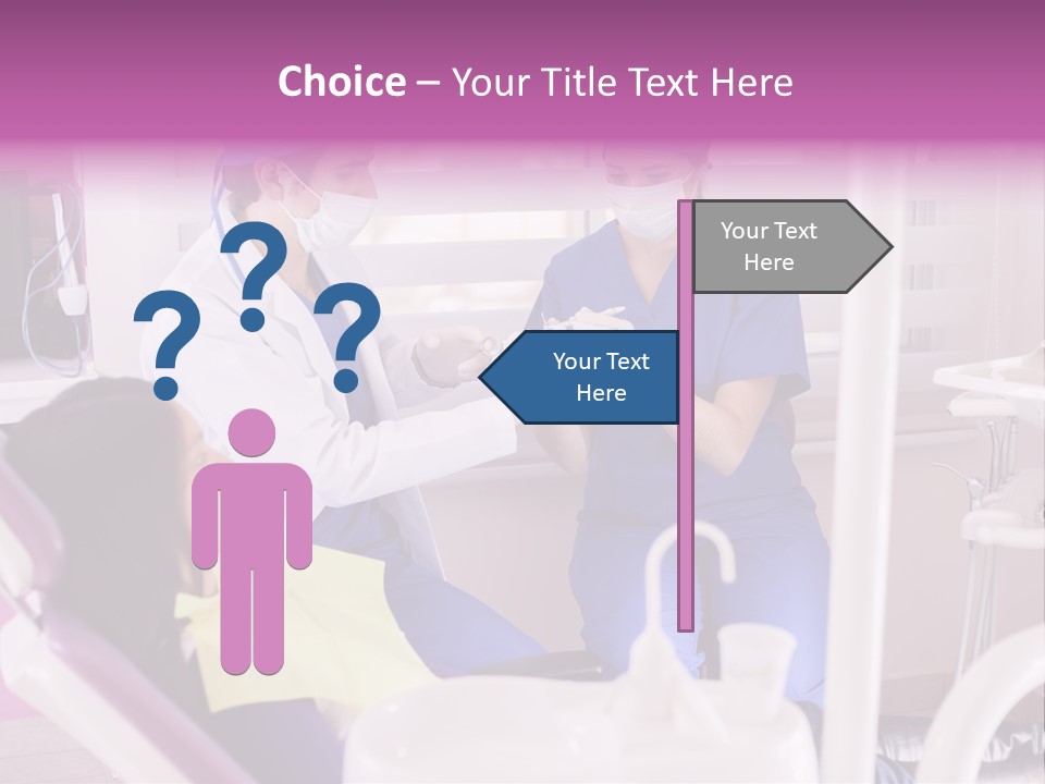 Teenager Operation Instruments PowerPoint Template