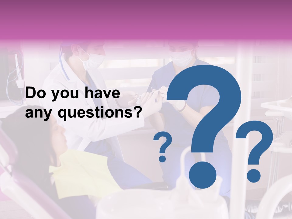 Teenager Operation Instruments PowerPoint Template