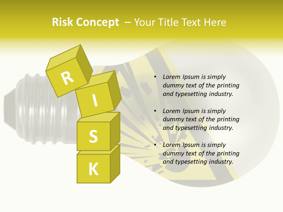 Careful Problems Precaution PowerPoint Template