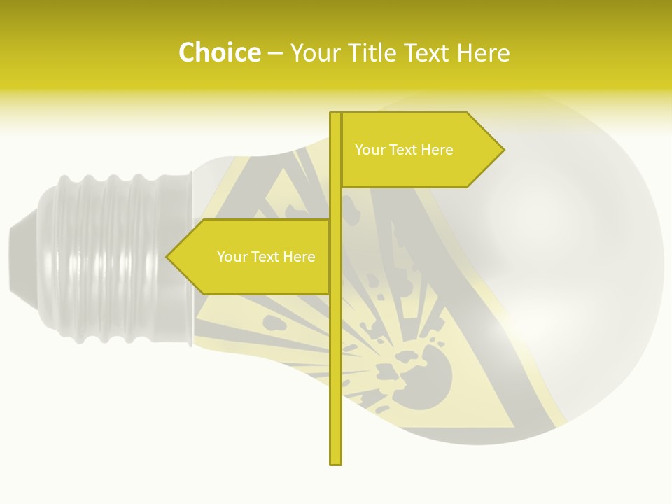Careful Problems Precaution PowerPoint Template