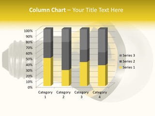 Attention Ray Yellow PowerPoint Template