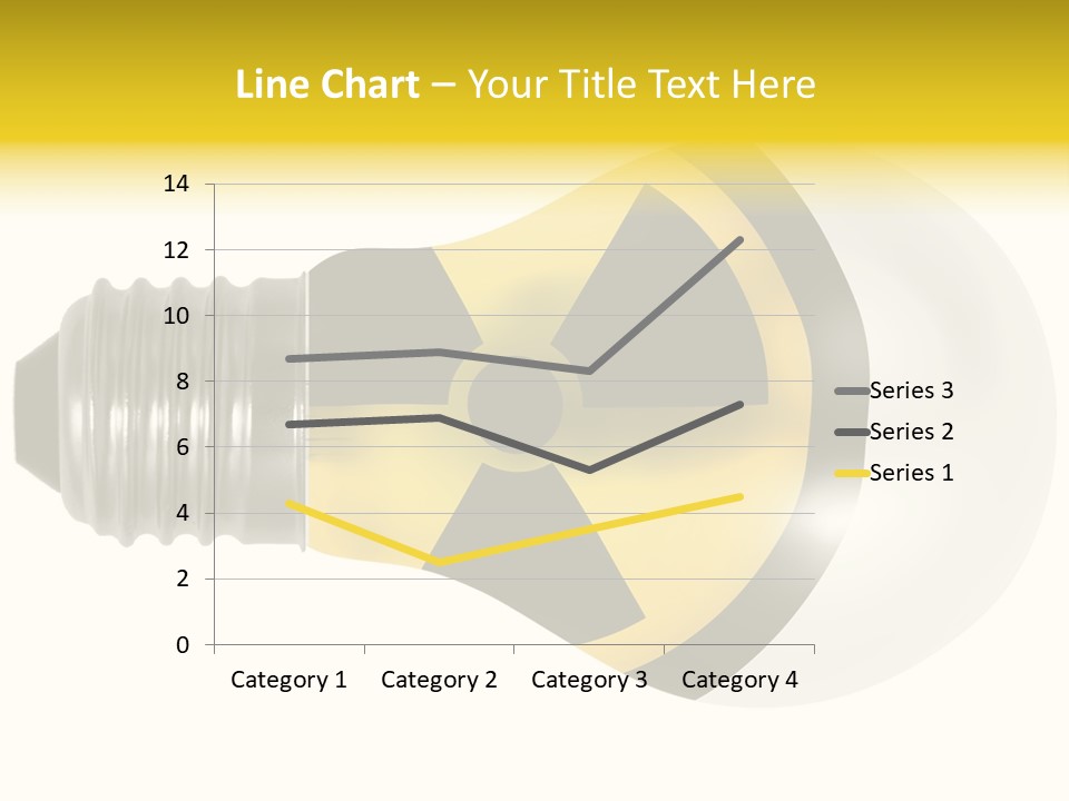 Attention Ray Yellow PowerPoint Template