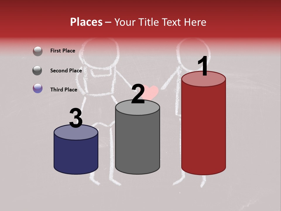 Affection Illustration Affectionate PowerPoint Template