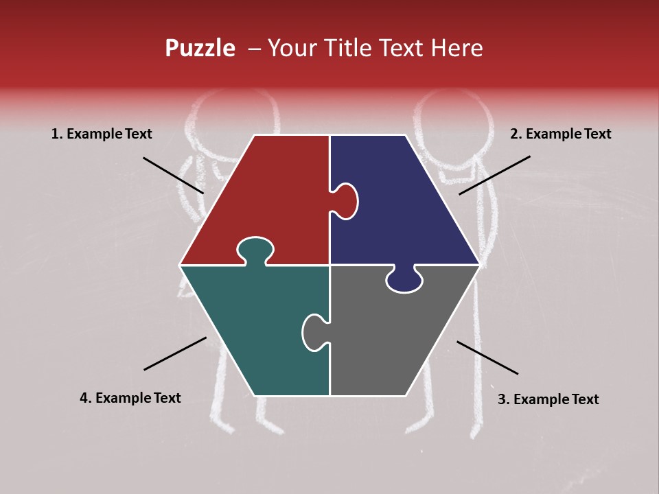 Affection Illustration Affectionate PowerPoint Template