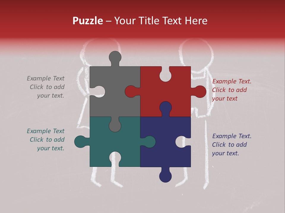 Affection Illustration Affectionate PowerPoint Template