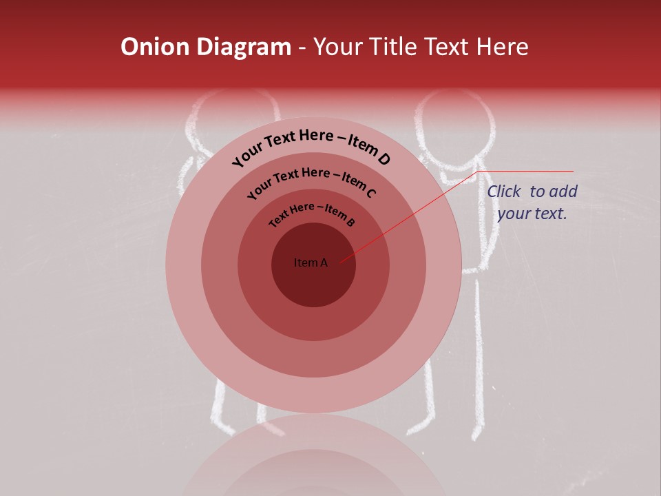 Affection Illustration Affectionate PowerPoint Template