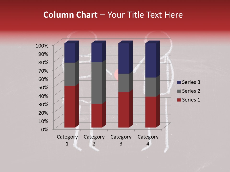 Affection Illustration Affectionate PowerPoint Template