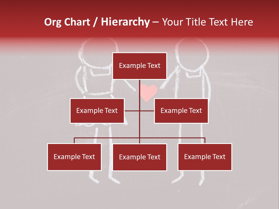 Affection Illustration Affectionate PowerPoint Template