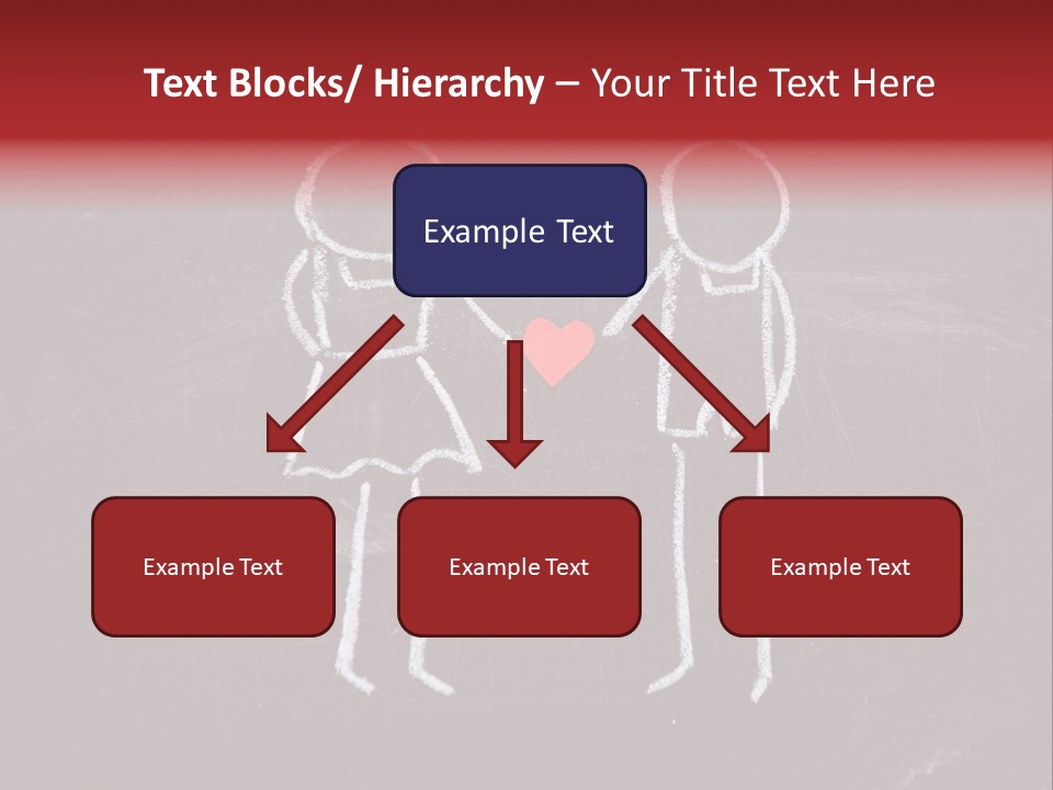 Affection Illustration Affectionate PowerPoint Template