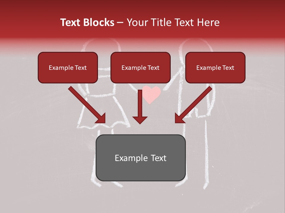Affection Illustration Affectionate PowerPoint Template