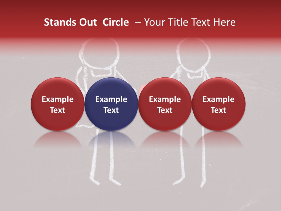 Affection Illustration Affectionate PowerPoint Template