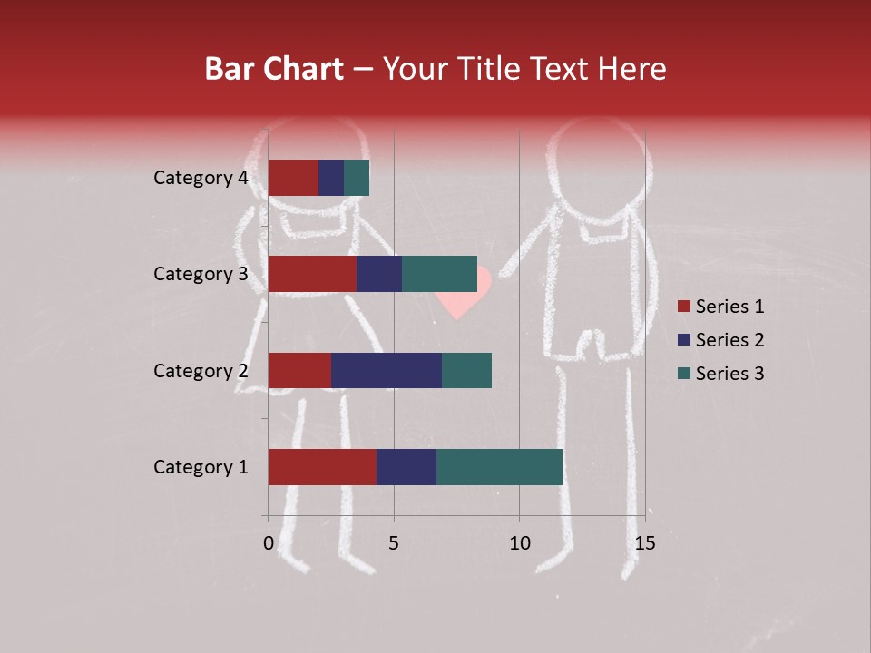 Affection Illustration Affectionate PowerPoint Template