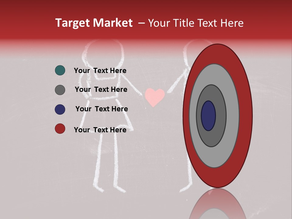 Affection Illustration Affectionate PowerPoint Template