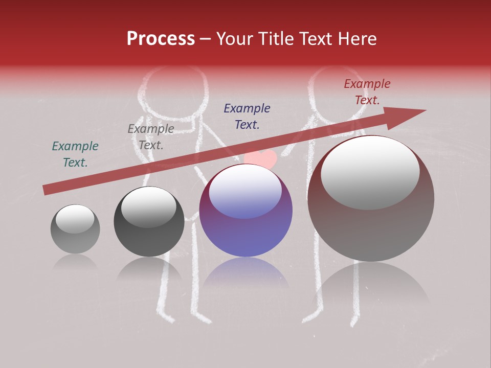 Affection Illustration Affectionate PowerPoint Template