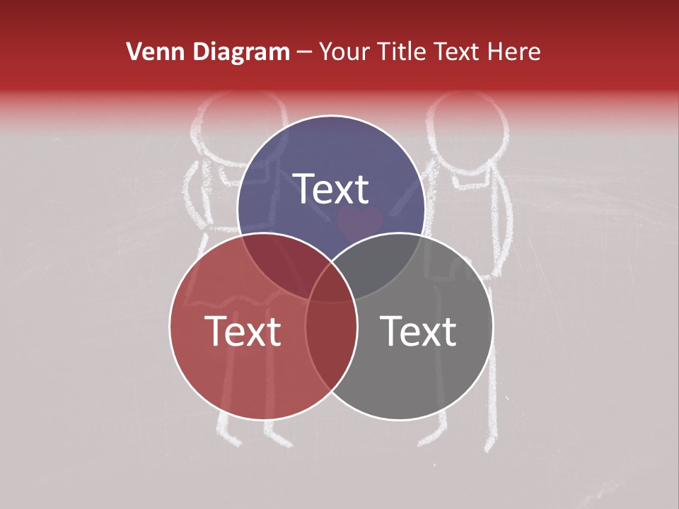 Affection Illustration Affectionate PowerPoint Template