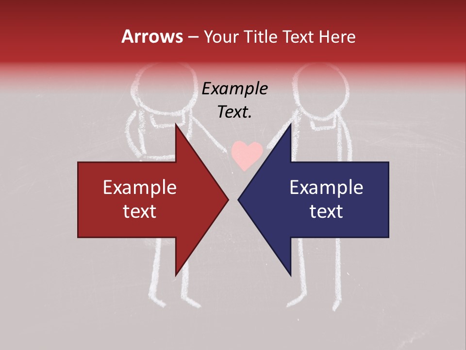 Affection Illustration Affectionate PowerPoint Template