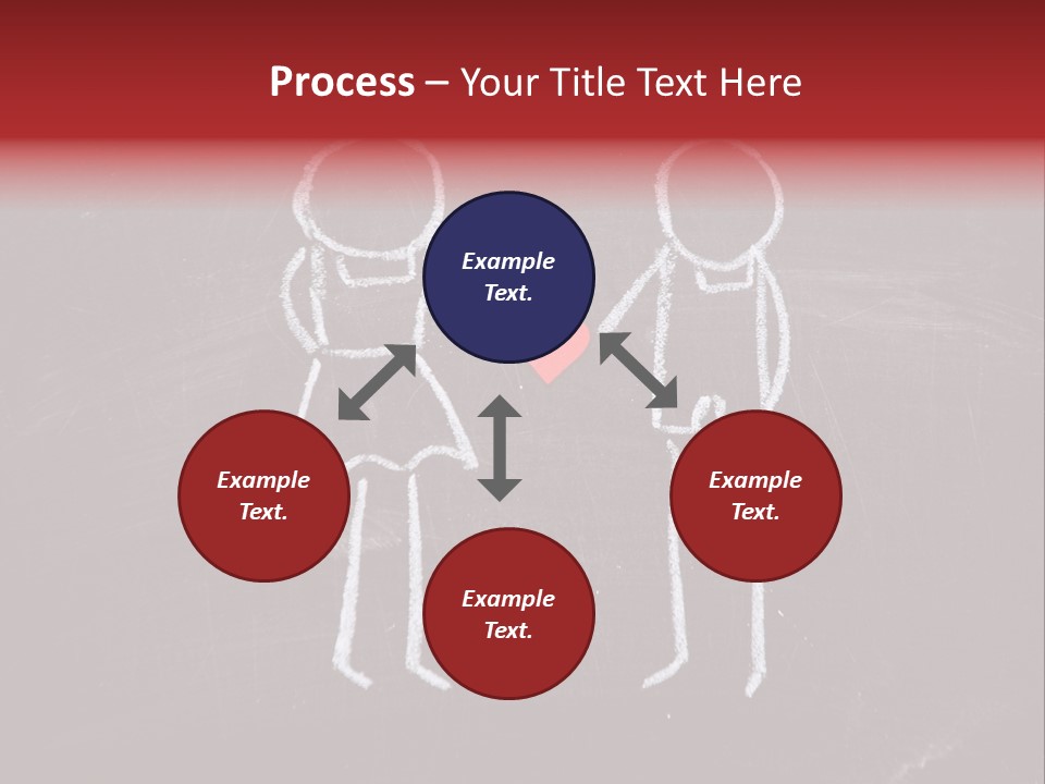 Affection Illustration Affectionate PowerPoint Template