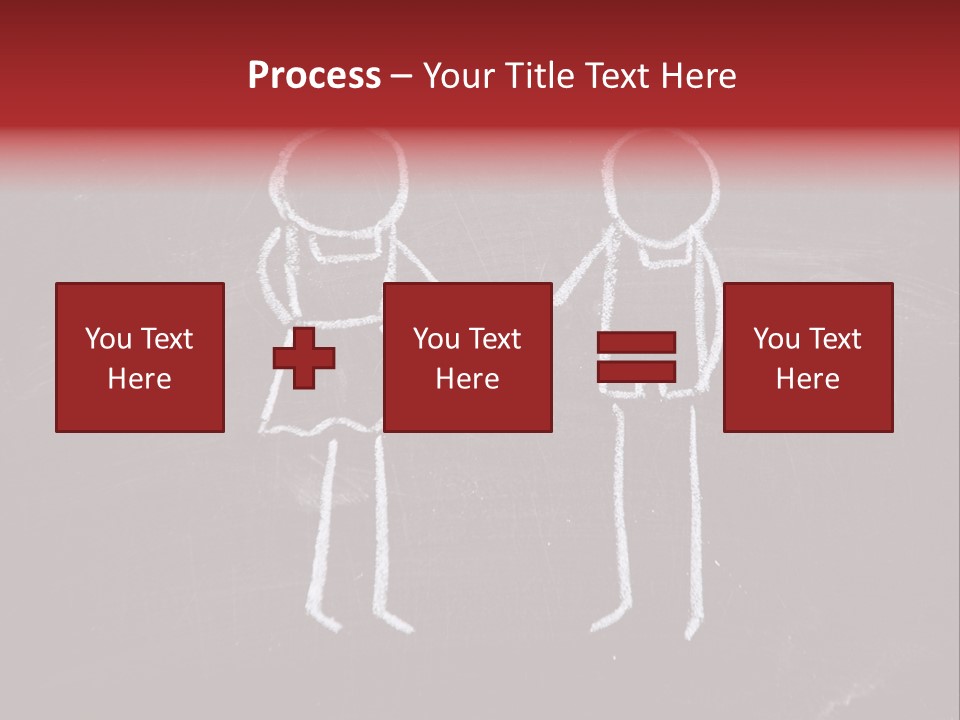 Affection Illustration Affectionate PowerPoint Template