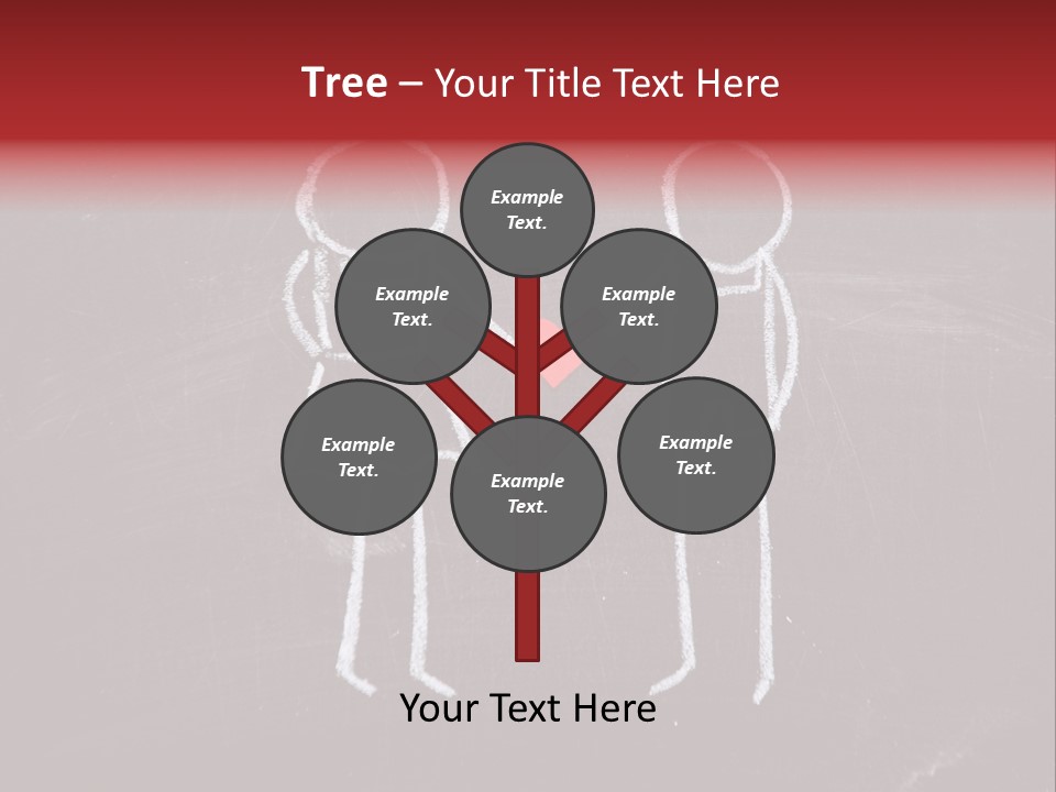 Affection Illustration Affectionate PowerPoint Template