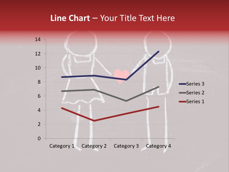 Affection Illustration Affectionate PowerPoint Template