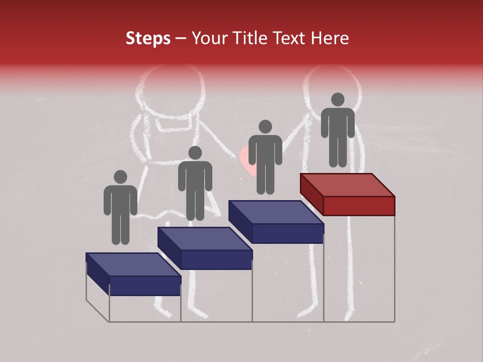 Affection Illustration Affectionate PowerPoint Template