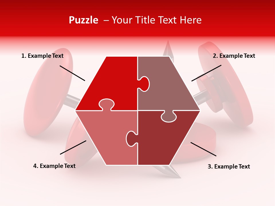 Spike Push Plastic PowerPoint Template