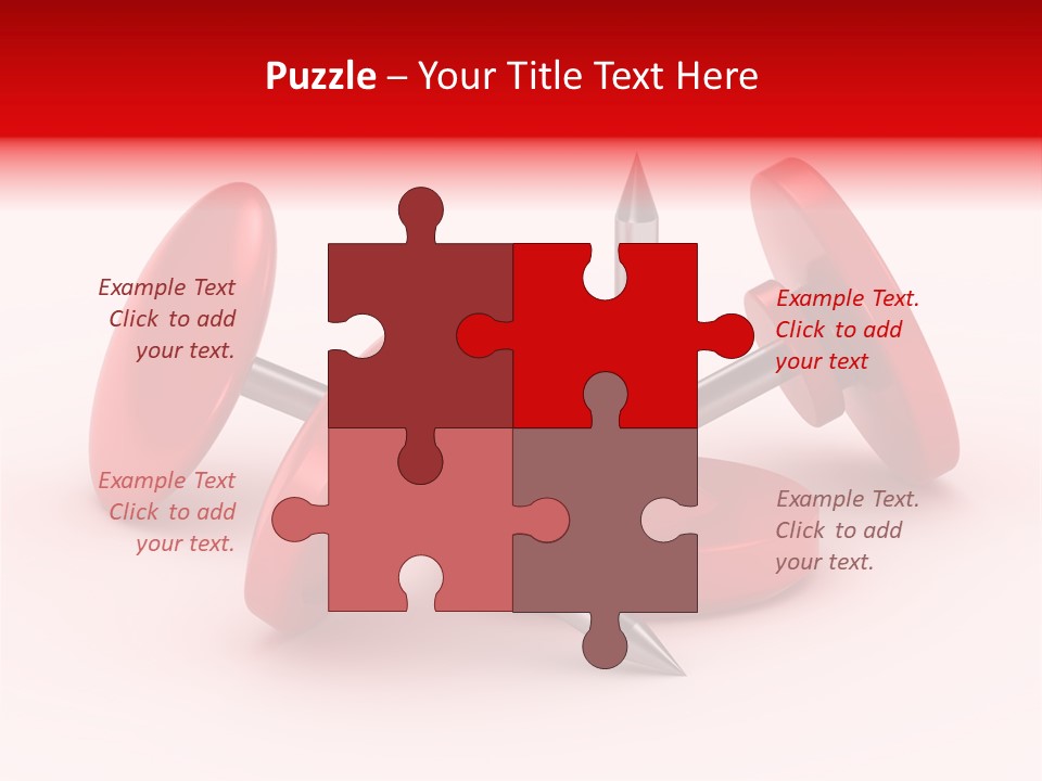 Spike Push Plastic PowerPoint Template