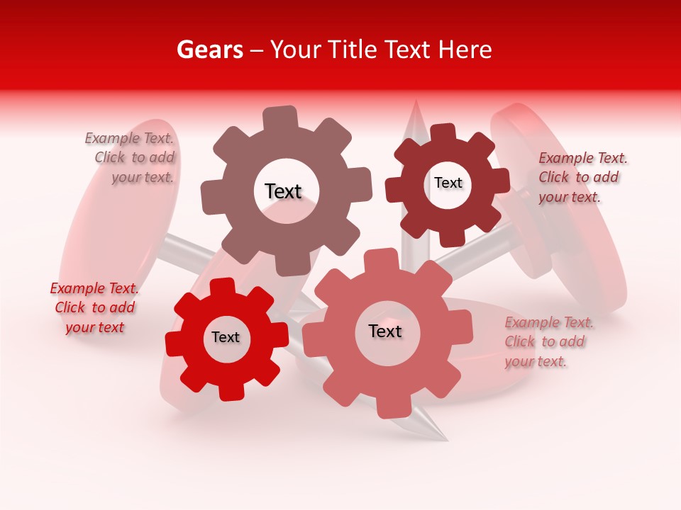 Spike Push Plastic PowerPoint Template