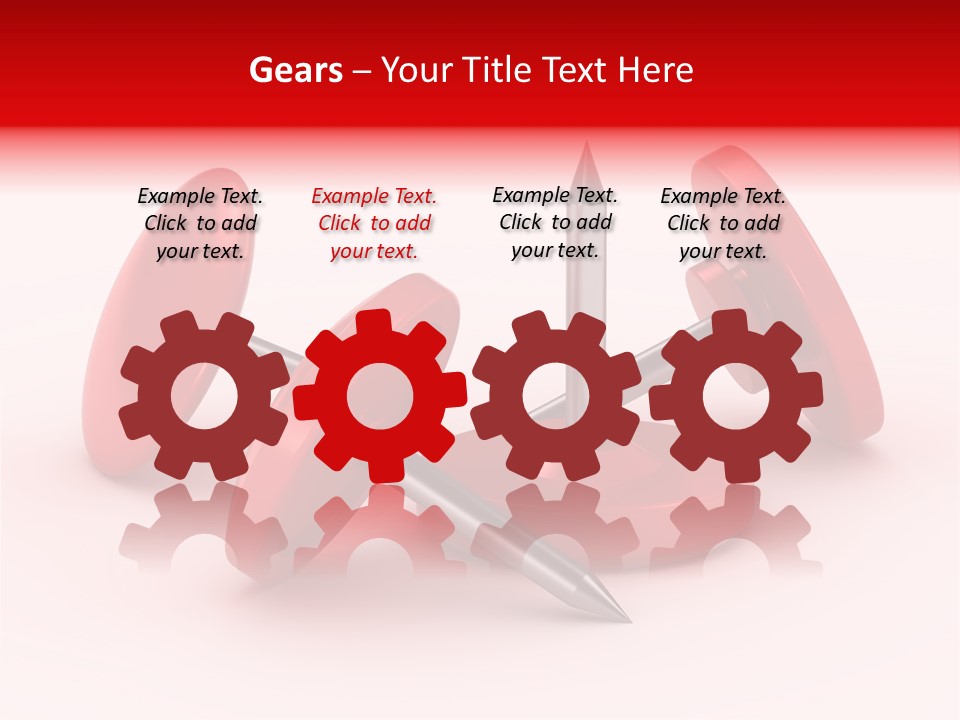 Spike Push Plastic PowerPoint Template