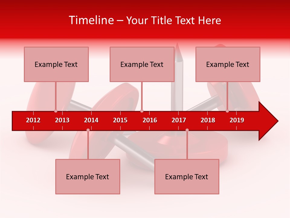 Spike Push Plastic PowerPoint Template
