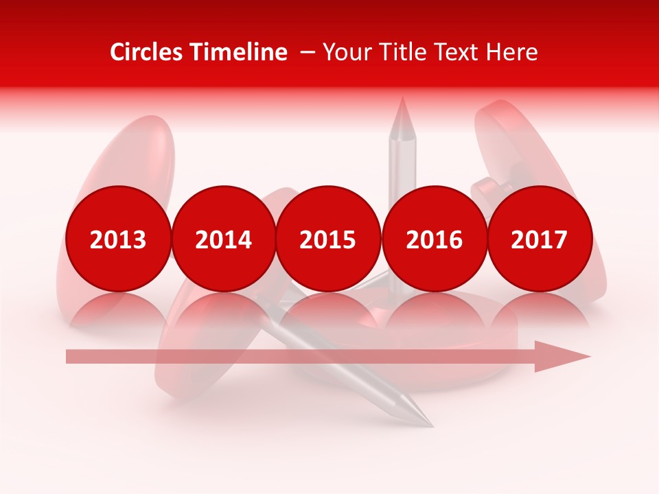 Spike Push Plastic PowerPoint Template