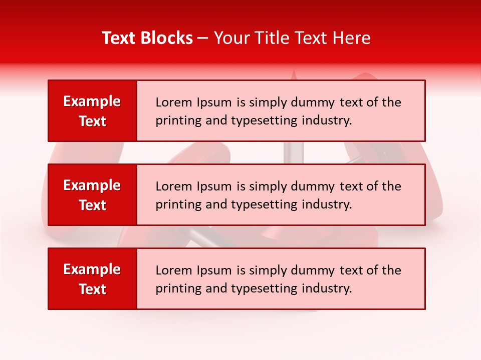 Spike Push Plastic PowerPoint Template