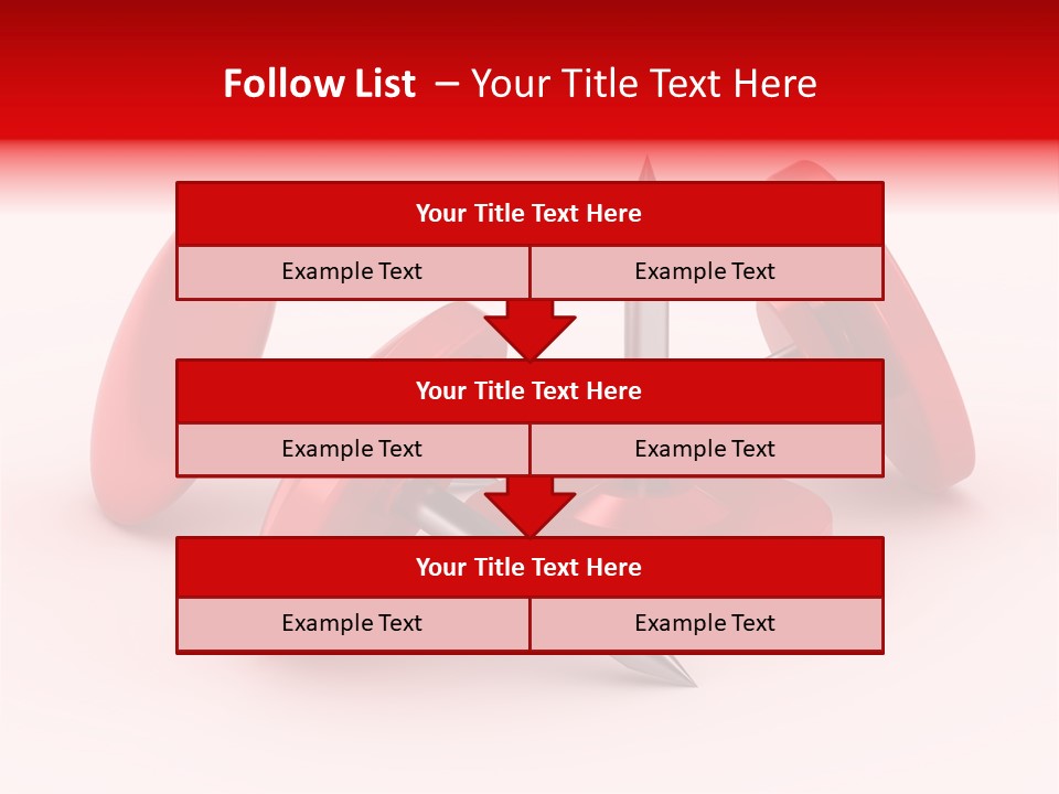 Spike Push Plastic PowerPoint Template
