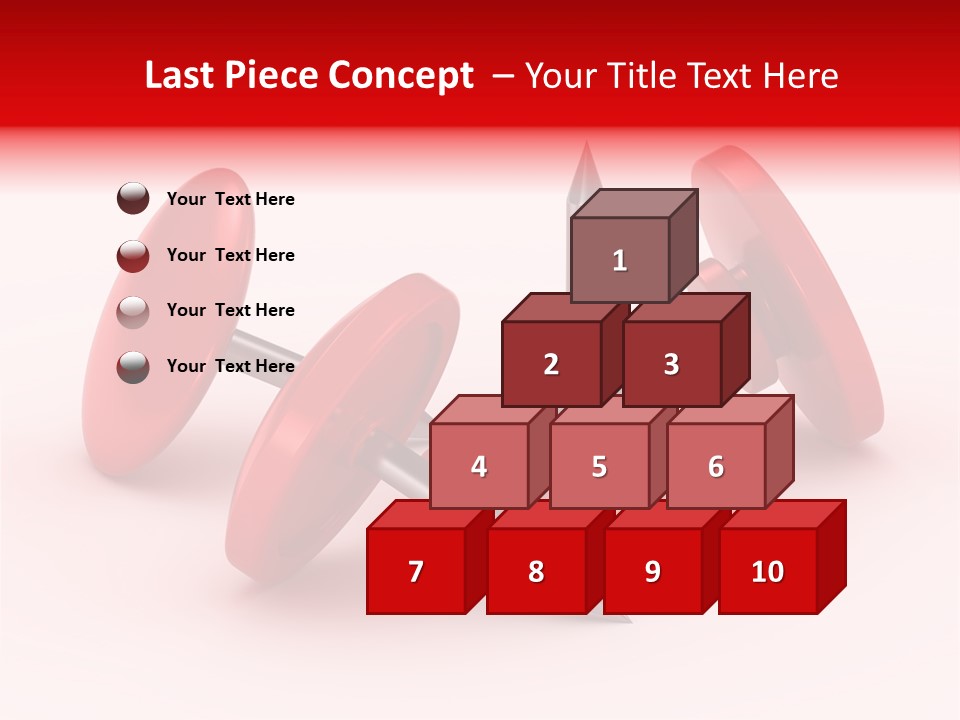 Spike Push Plastic PowerPoint Template