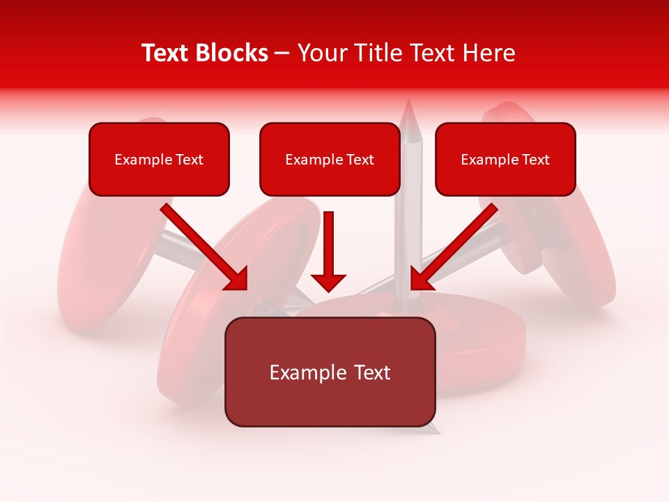 Spike Push Plastic PowerPoint Template