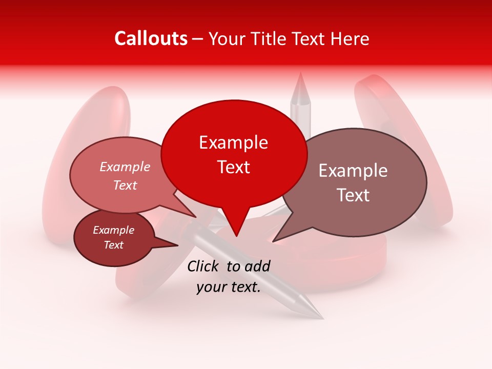 Spike Push Plastic PowerPoint Template