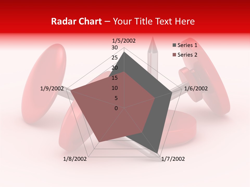 Spike Push Plastic PowerPoint Template