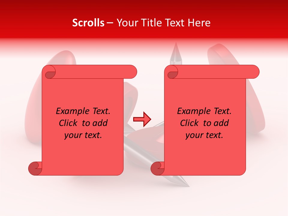 Spike Push Plastic PowerPoint Template