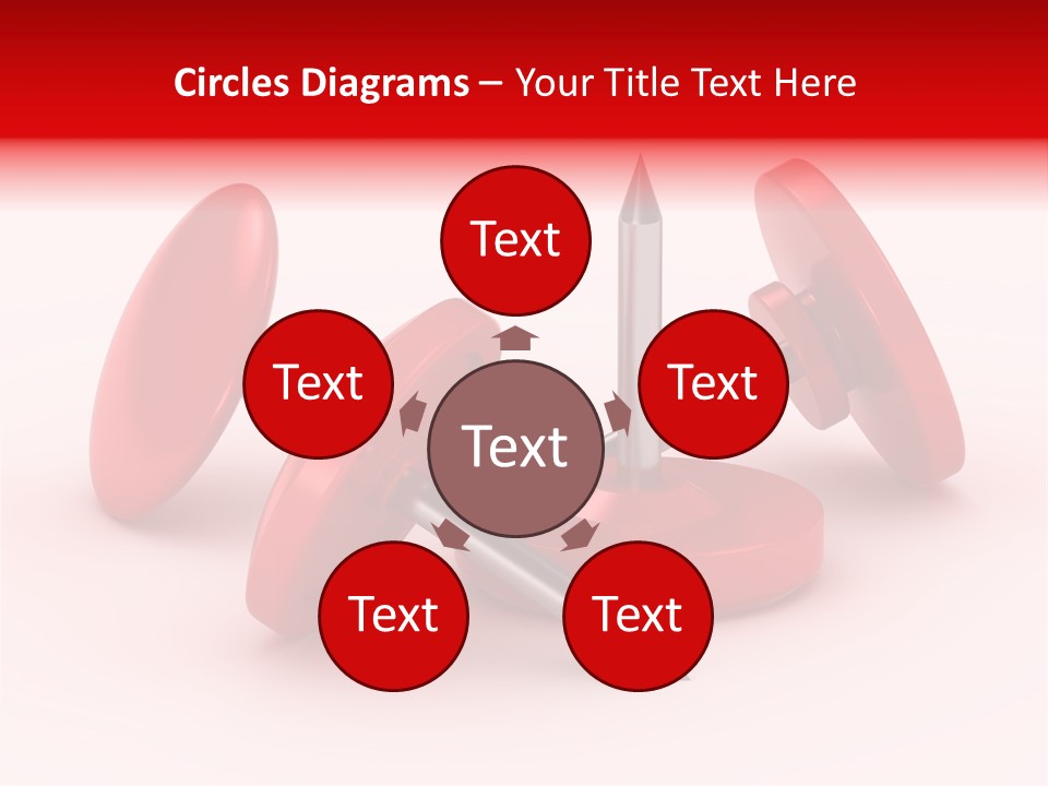 Spike Push Plastic PowerPoint Template