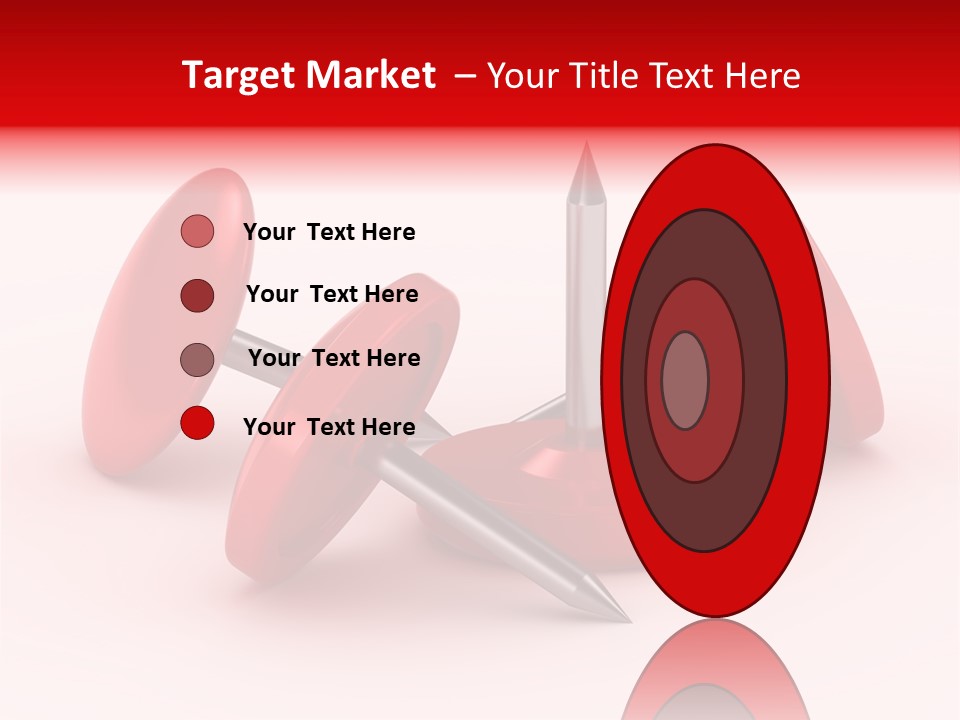 Spike Push Plastic PowerPoint Template