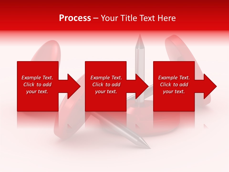 Spike Push Plastic PowerPoint Template