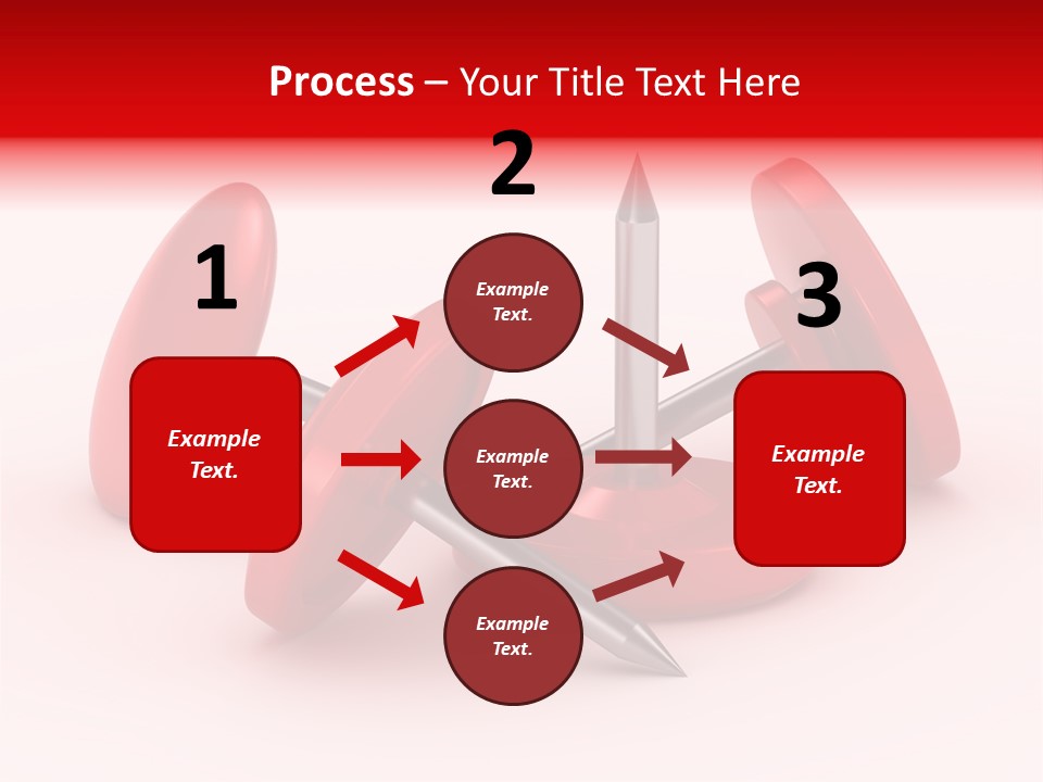Spike Push Plastic PowerPoint Template