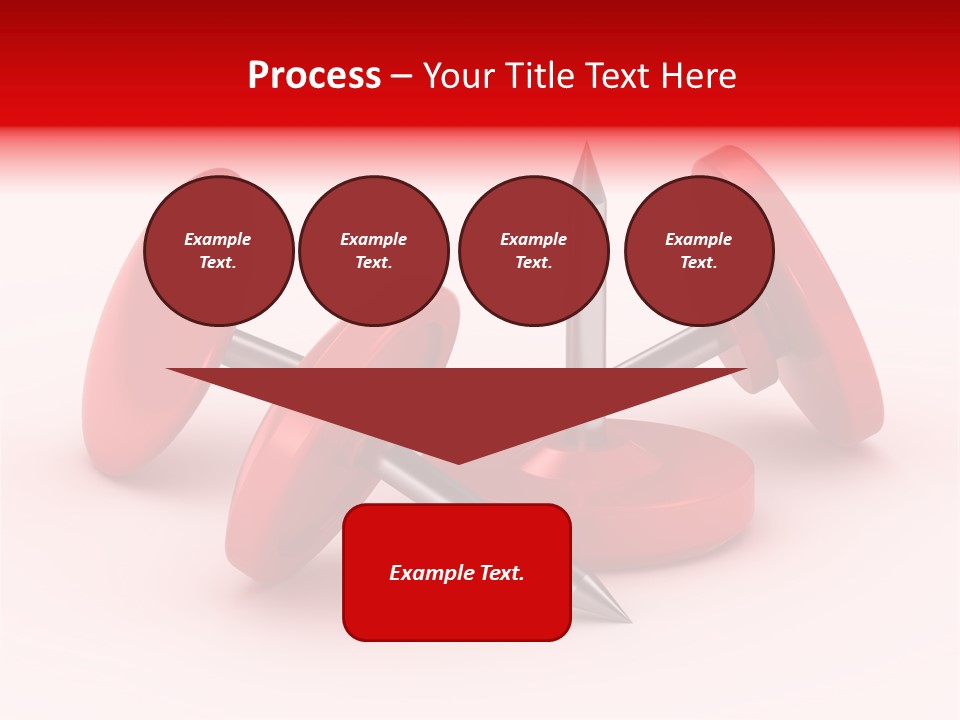 Spike Push Plastic PowerPoint Template