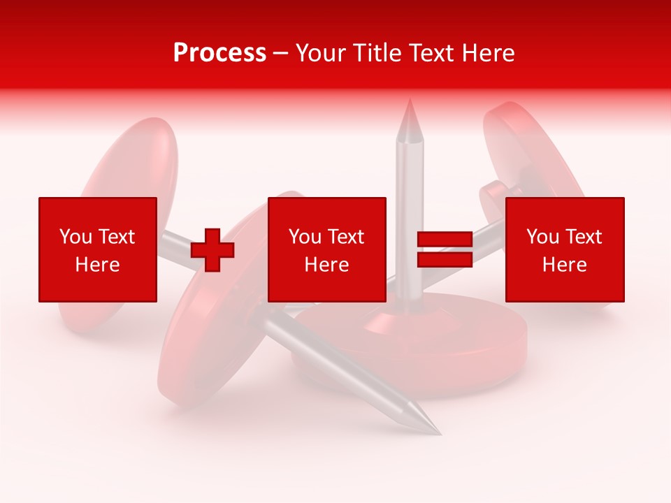 Spike Push Plastic PowerPoint Template