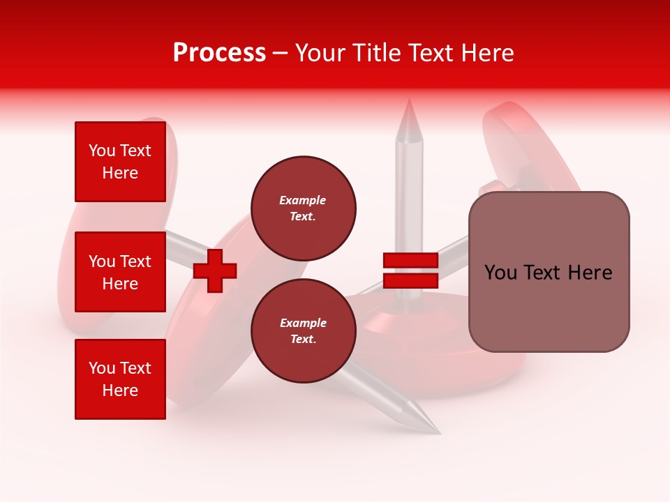 Spike Push Plastic PowerPoint Template
